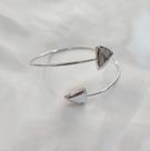 Bracelete 2 Triangulos Rodio Bracelete 2 Triangulos Rodio