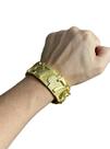 Bracelete 777 + Sorte Personalizado 35 mm - Banhado a Ouro Bracelete 777 + Sorte Personalizado 35 mm - Banhado a Ouro