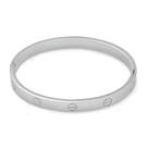 Bracelete Aço Prateado Relevo Circular