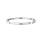 Bracelete aço rigida lisa