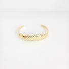 Bracelete Ajustavel Detalhe Torcido Bracelete Ajustavel Detalhe Torcido