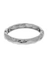 Bracelete Amassado na Níquel 72mm