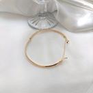 Bracelete argola com trava (escolha o banho)