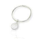 Bracelete Berloque Pai Nosso Prata Legitima 925