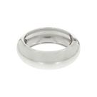 Bracelete Bold Prateado Feminino - Acessório Moderno com Fecho de Mola