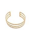 Bracelete, braçadeira, joias, Make-Mechic Swirl, punho de braço, banhado a ouro