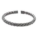 Bracelete Braided Steel Silver