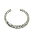 Bracelete Cano Torcido - Banho Ouro18k ou Platina