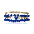 Bracelete Coração Azul Royal