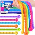 Bracelete de cordas elásticas Sensory Toys KLT Fidget, pacote com 6