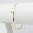 Bracelete Duplo Liso - e Bracelete Duplo Liso - e