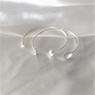 Bracelete Duplo Prateado