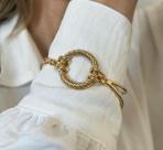 Bracelete Elo Banhado em Ouro 18k Bracelete Elo Banhado em Ouro 18k