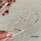 Bracelete em Prata 925 de Coração