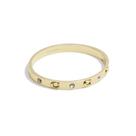 Bracelete feminino Bracelet Coach Signature C com dobradiças