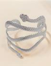 Bracelete Feminino Cobra Ajustável Braço Pulseira Elegante