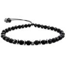 Bracelete Feminino De Pedras Preto