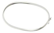 Bracelete Feminino Fio Redondo 4 Mm Prata 925 Italiana