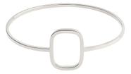 Bracelete Fio Quadrado Quadrado 1,5mm Prata 925 Italiana