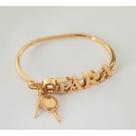Bracelete Folheado Oxum Opará Umbanda Candomblé