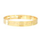Bracelete Grãos de Café Revestido em Ouro
