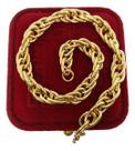 Bracelete Idêntica A Ouro Elo Traçada 6mm Banhada a Ouro Bracelete Idêntica A Ouro Elo Traçada 6mm Banhada a Ouro