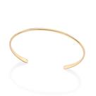 Bracelete liso folheado a ouro 552131 Rommanel