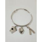 Bracelete Malandragem Baralho Navalha Umbanda Camdomblé