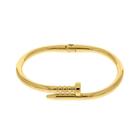 Bracelete Minimalista Design Moderno Prego