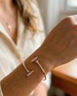 Bracelete Nossa Senhora Aparecida e Cruz Bella Falcão