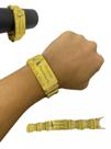 Bracelete Nossa Senhora Mãe De Deus 18mm Banhado A Ouro 18k