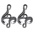Bracelete Octopus Tentacle em prata esterlina 925 em prata esterlina