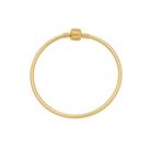 Bracelete Para Berloques Folheado A Ouro 18k Rígido Bracelete Para Berloques Folheado A Ouro 18k Rígido