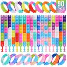 Bracelete Party Favors PicCircuit Fidget 90 unidades para crianças