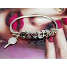 Bracelete Prateado Orixá Oxum Prateado Umbanda Candomblé