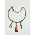 Bracelete Prateado Orixá Oya Iansã Umbanda Candomblé