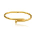 Bracelete Prego - Banhado em Ouro 18k