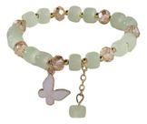 Bracelete Pulseira Borboleta Verde