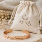 Bracelete, pulseira de cobre linha ayurveda