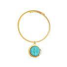 Bracelete Pulseira feminina dourado Medalha de São Bento dourada