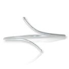 Bracelete Pulseira Prata Ajustavel Mininalista Delicado