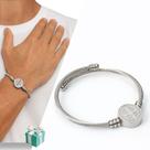 Bracelete Pulseira Unissex Pingente São Bento Aço inox 316l