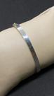 Bracelete Quadrado Prata 0.925