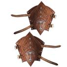 Braceletes Aragorn Marrom Couro Legítimo Para Cosplay Braceletes Aragorn Marrom Couro Legítimo Para Cosplay