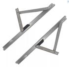 Braço Articulado Maxim Ar 320mm Alumínio Fosco Para Vitrô Madeira e Alumínio 1 Par Braço Articulado Maxim Ar 320mm Alumínio Fosco Para Vitrô Madeira e Alumínio 1 Par
