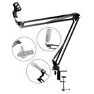 Braço Articulado Suporte Universal Microfone Profissional