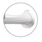 Braço Cano Chuveiro 30cm 1/2 Lorenzetti Esconde fios Branco