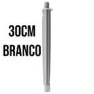 Braço Cano para Chuveiro PVC rosca 1/2" Enerbras Branco Preto 30cm 40cm Reforçado Resistente Modelo:30 cm. - Branco Braço Cano para Chuveiro PVC rosca 1/2" Enerbras Branco Preto 30cm 40cm Reforçado Resistente Modelo:30 cm. - Branco