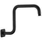 Braço de chuveiro TRUSTMI S Shape 33 cm em aço inoxidável preto fosco Braço de chuveiro TRUSTMI S Shape 33 cm em aço inoxidável preto fosco