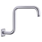Braço de chuveiro TRUSTMI S Shape de 33 cm de altura em aço inoxidável Braço de chuveiro TRUSTMI S Shape de 33 cm de altura em aço inoxidável